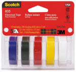 3M COMPANY Professional Quality Electrical Tape, .5 x 240 In., 5-Pack