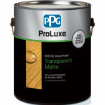 PPG PROLUXE ProLuxe SRD RE Wood Finish, Transparent Matte, Natural, 1-Gallon PAINT PPG PROLUXE