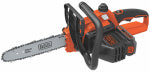 BLACK & DECKER LAWN Black+Decker LCS1020 Chainsaw, Battery Included, 2 Ah, 20 V, Lithium-Ion, 10 in Cutting Capacity, 10 in L Bar OUTDOOR LIVING & POWER EQUIPMENT BLACK & DECKER LAWN