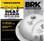 FIRST ALERT First Alert HD6135FB Heat Alarm with Battery Backup, 120 V, Thermistor Sensor, 50 ft Detection, Alarm: Audible, 85 dB HARDWARE & FARM SUPPLIES FIRST ALERT   
