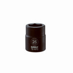 STANLEY CONSUMER TOOLS Metric Impact Socket, 6-Point, 3/4-In. Drive, 25mm TOOLS STANLEY CONSUMER TOOLS