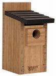 NATURE'S WAY BIRD PRODU Nature's Way CWH3 Bluebird House, 5-1/2 in W, 8-1/8 in D, 12 in H, Cedar, Pole, Surface Mounting PET & WILDLIFE SUPPLIES NATURE'S WAY BIRD PRODU