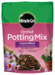 MIRACLE-GRO Miracle-Gro 74778300 Orchid Potting Mix Coarse Blend, 8 qt Bag LAWN & GARDEN MIRACLE-GRO   