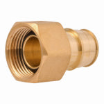 SHARKBITE/CASH ACME SharkBite PEX-A Brass 3/4 In. x 3/4 In. FNPT Swivel Adapter