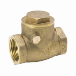 B&K LLC ProLine Threaded Swing Check Valve, Brass, 3/4 In.