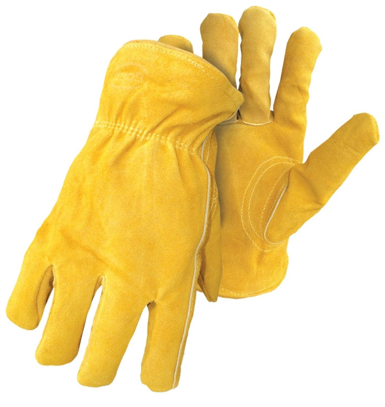 BOSS MFG Boss Therm 7186L Gloves, L, Keystone Thumb, Elastic Cuff, Yellow CLOTHING, FOOTWEAR & SAFETY GEAR BOSS MFG   