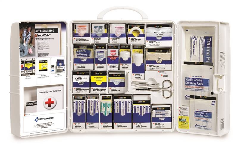 FIRST AID ONLY First Aid Only 1000-FAE-0103 Standard First Aid Cabinet HOUSEWARES FIRST AID ONLY   