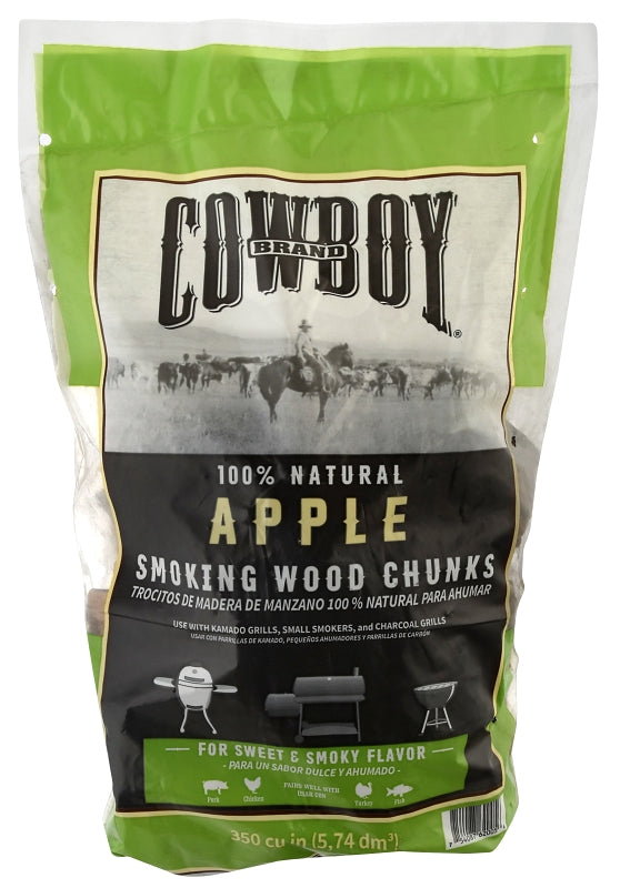 COWBOY Cowboy 52330 Smoking Chunk, 16-3/4 in L, Wood, 350 cu-in OUTDOOR LIVING & POWER EQUIPMENT COWBOY