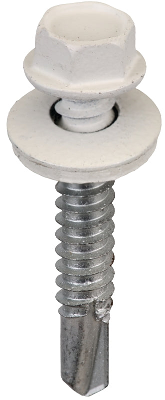 ACORN INTERNATIONAL Acorn International SW-MM1412W250 Screw, #14 Thread, Hex Drive, Self-Drilling, Self-Tapping Point, Steel, 250 BAG HARDWARE & FARM SUPPLIES ACORN INTERNATIONAL