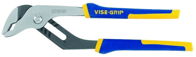 IRWIN Irwin 2078510 Groove Joint Plier, 10 in OAL, 2 in Jaw Opening, Blue/Yellow Handle, Cushion-Grip Handle TOOLS IRWIN   