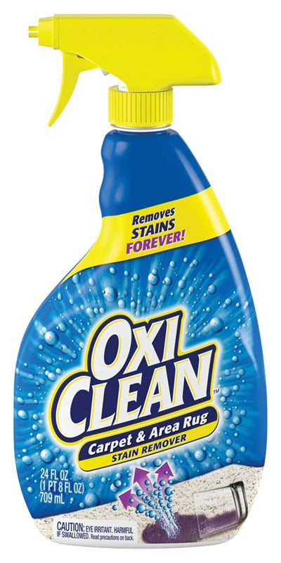 OXI CLEAN Oxiclean 95040 Carpet and Area Rug Stain Remover, 24 oz, Bottle, Liquid, Cosmetic, White