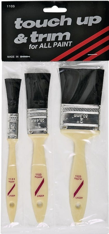 LINZER Linzer 1103 Paint Brush Set, 3-Brush