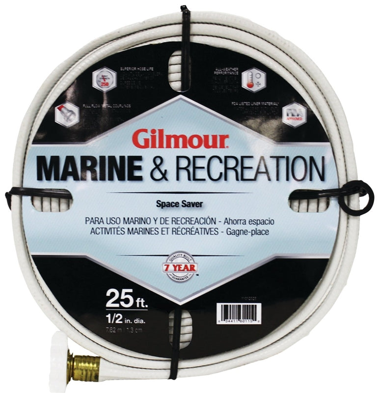 GILMOUR MFG Gilmour 884251-1001 Safe Hose, 1/2 in ID, 25 ft L, White LAWN & GARDEN GILMOUR MFG   