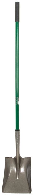 UNION TOOLS UnionTools 2432100 Square Point Shovel, 8.61 in W Blade, Steel Blade, Fiberglass Handle, 43 in L Handle