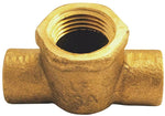 NIBCO INC. Elkhart Products 10156960 Pipe Tee, 1/2 in, Sweat x Sweat x Female, Copper PLUMBING, HEATING & VENTILATION NIBCO INC.