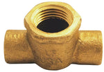 NIBCO INC. Elkhart Products 10156962 Pipe Tee, 3/4 in, Sweat x Sweat x Female, Copper PLUMBING, HEATING & VENTILATION NIBCO INC.