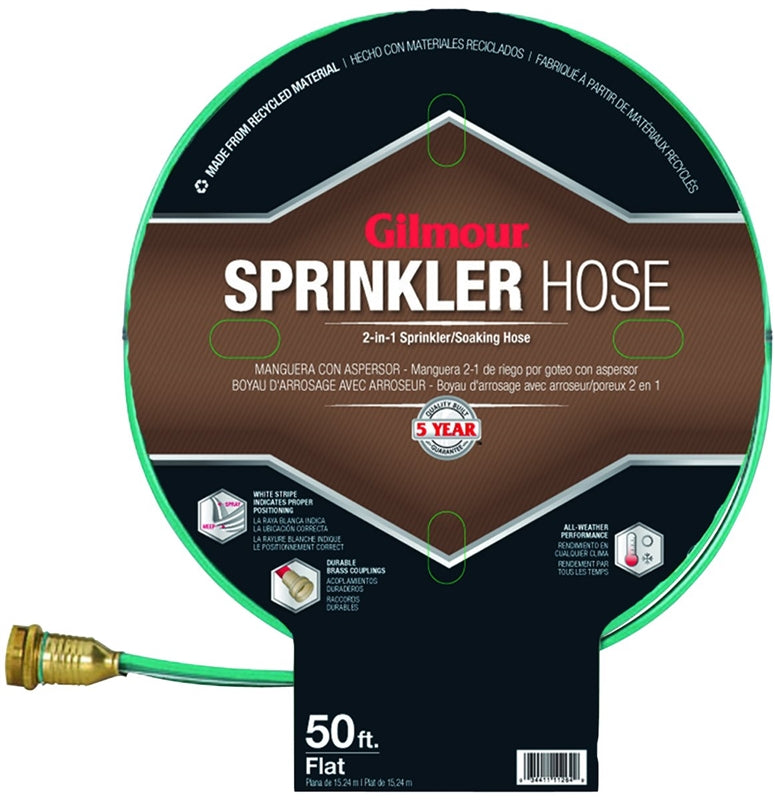 GILMOUR MFG Gilmour Mfg 871421-1001 Garden Sprinkler Hose, 50 ft L, Vinyl HOUSEWARES GILMOUR MFG