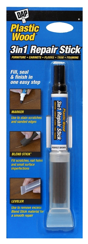 DAP DAP 7079804090 3-in-1 Repair Stick, Solid (Blend Stick), Liquid (Marker), Slight (Blend Stick), Slight Solvent (Marker) CLEANING & JANITORIAL SUPPLIES DAP