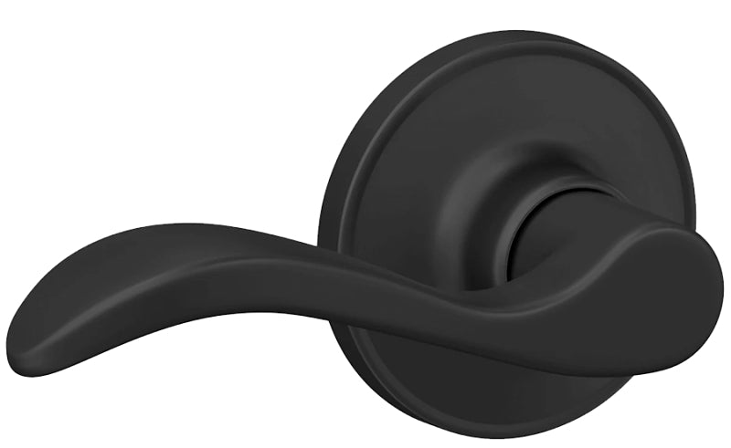 DEXTER BY SCHLAGE Schlage J Series J10 SEV 622 Passage Lever, Mechanical Lock, Matte Black, Metal, Residential, 3 Grade, 1/BX HARDWARE & FARM SUPPLIES DEXTER BY SCHLAGE