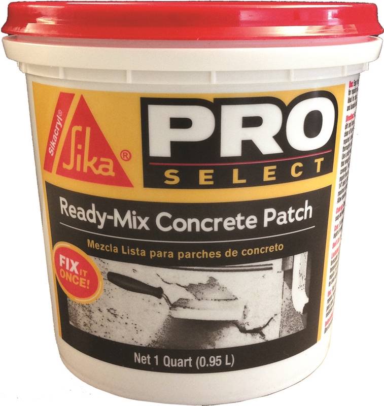 SIKACRYL Sikacryl 472189 Concrete Patch, Gray, 1 qt Plastic Container PAINT SIKACRYL   