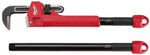 MILWAUKEE Milwaukee 48-22-7314 Adaptable Pipe Wrench, 2-1/2 in Jaw, 21.8 in L, Serrated Jaw, Steel, Ergonomic Handle TOOLS MILWAUKEE