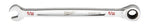 MILWAUKEE Milwaukee 45-96-9211 Ratcheting Combination Wrench, SAE, 11/32 in Head, 6.14 in L, 12-Point, Steel, Chrome TOOLS MILWAUKEE