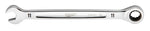 MILWAUKEE Milwaukee 45-96-9311 Ratcheting Combination Wrench, Metric, 11 mm Head, 6-3/4 in L, 12-Point, Steel, Chrome TOOLS MILWAUKEE
