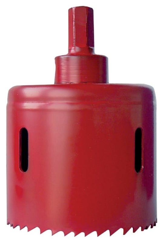 MORSE Morse MHSA36C Hole Saw, 2-1/4 in Dia, 1-15/16 in D Cutting, 3/8 in Arbor, 4/6 TPI, HSS Cutting Edge