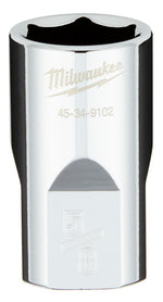 MILWAUKEE Milwaukee 42-04-9102 Universal Joint, 1/4 in Drive, 2.13 in L, Chrome TOOLS MILWAUKEE