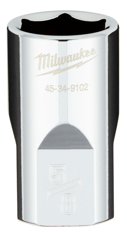 MILWAUKEE Milwaukee 42-04-9102 Universal Joint, 1/4 in Drive, 2.13 in L, Chrome TOOLS MILWAUKEE   