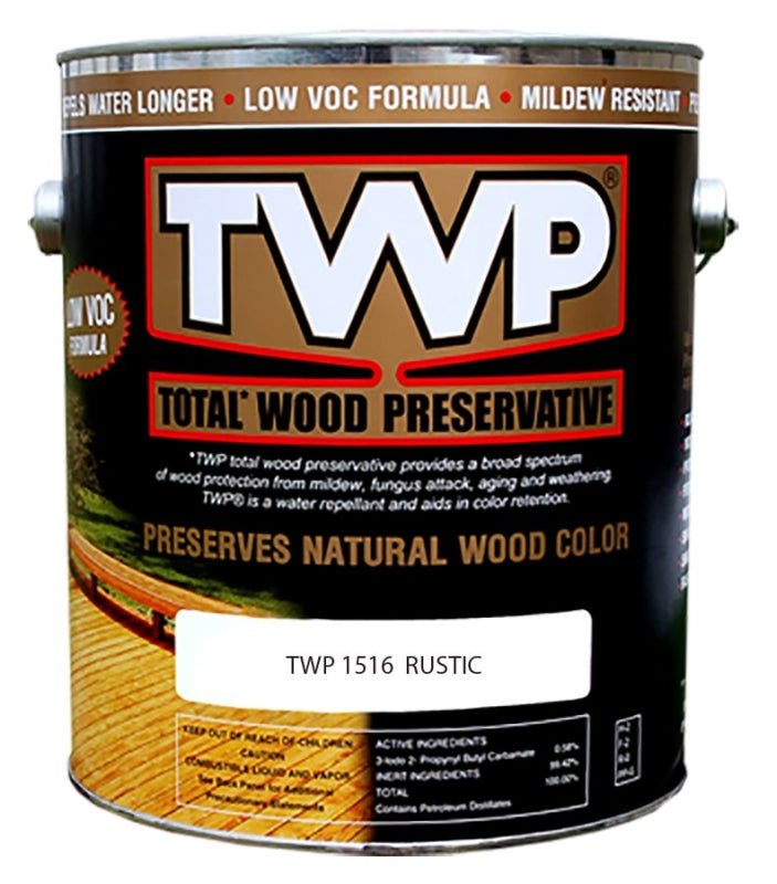 TWP (AMTECO) TWP TWP1516-1 Wood Preservative, Rustic Oak, Liquid PAINT TWP (AMTECO)