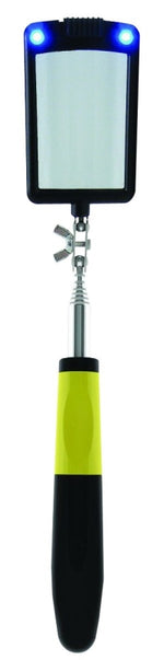 GENERAL General 80560 Inspection Mirror, Rectangular Mirror, 2 x 3 in Mirror, Glass Mirror, 33 in OAL ELECTRICAL GENERAL