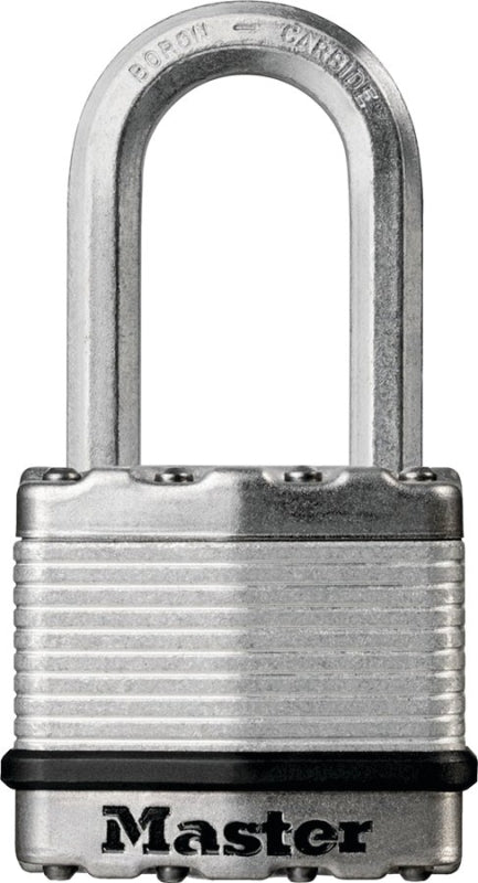 MASTER LOCK Master Lock Magnum Series M1XKADLF Padlock, Keyed Alike Key, 5/16 in Dia Shackle, 1-1/2 in H Shackle, Zinc HARDWARE & FARM SUPPLIES MASTER LOCK