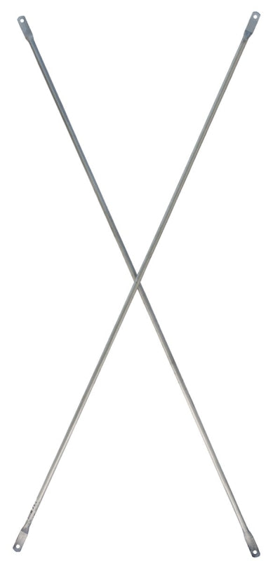 METALTECH Metaltech M-MC4884 Scaffold Cross Brace, Standard, Steel, Galvanized AUTOMOTIVE METALTECH