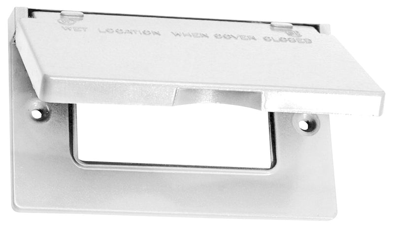 TEDDICO/BWF BWF 511HW-1 Cover, Metal, White, Powder-Coated ELECTRICAL TEDDICO/BWF