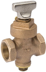 B & K INDUSTRIES Southland 105-903NL Stop and Drain Valve, 1/2 in Connection, FPT x FPT, Bronze Body PLUMBING, HEATING & VENTILATION B & K INDUSTRIES