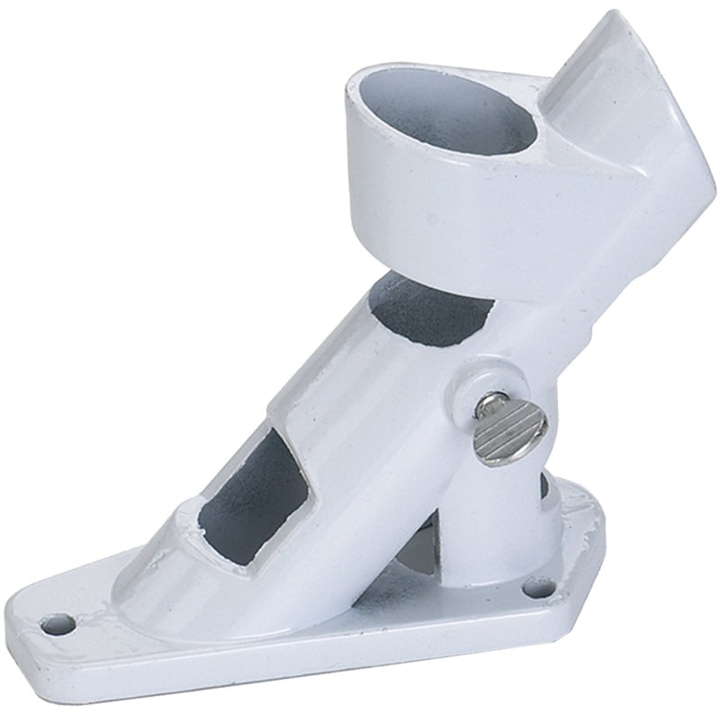 VALLEY FORGE Valley Forge 60752 Flag Pole Bracket, Aluminum, White AUTOMOTIVE VALLEY FORGE