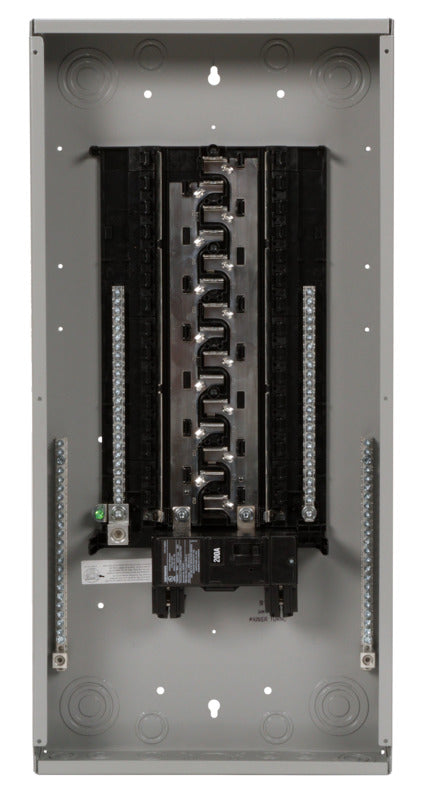 SIEMENS Siemens PN PN3048B1200C Assembled Load Center, 200 A, 30 -Space, 48 -Circuit, Main Breaker, Plug-On Neutral, Gray ELECTRICAL SIEMENS