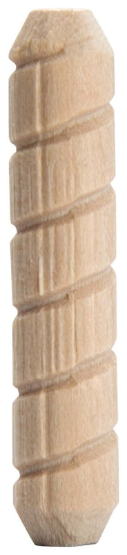 WADDELL Waddell 778-CS Dowel Pin, 1/2 in Dia, 2 in L, Hardwood AUTOMOTIVE WADDELL