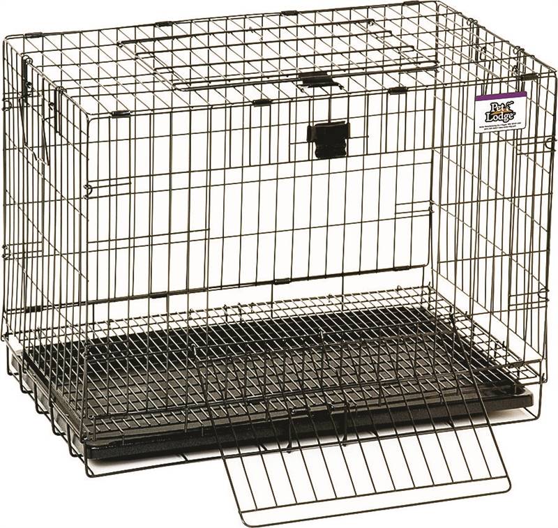 PET LODGE Pet Lodge 150903 Rabbit Cage, 16 in W, 25 in D, 19 in H, Metal/Plastic PET & WILDLIFE SUPPLIES PET LODGE