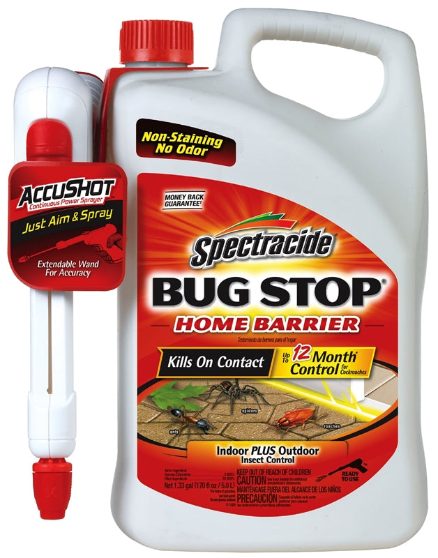 SPECTRACIDE Spectracide HG-96380 Insecticide, Liquid, Spray Application, 1.33 gal Can LAWN & GARDEN SPECTRACIDE