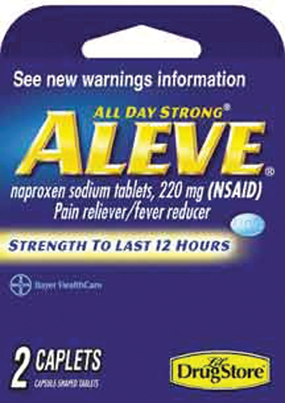 LIL DRUG STORE PRODUCTS Lil' DRUG STORE 20-366715-97022-4 Pain Relief, 2 CT, Caplet CLEANING & JANITORIAL SUPPLIES LIL DRUG STORE PRODUCTS