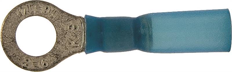 CALTERM Calterm 65711 Ring Terminal, 16 to 14 AWG Wire, Copper Contact, Blue AUTOMOTIVE CALTERM   