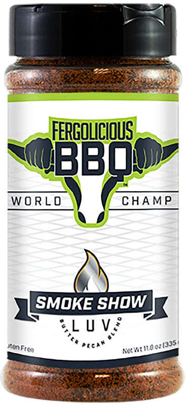 FERGOLICIOUS BBQ Fergolicious Bbq OW74230 BBQ Rub, Smoke Show LUV, 11.8 oz Bottle OUTDOOR LIVING & POWER EQUIPMENT FERGOLICIOUS BBQ