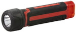 DORCY Dorcy 46-3762 Handheld Flashlight, AA Battery, LED Lamp, 120 Lumens Lumens, 120 hr Run Time, Black/Red ELECTRICAL DORCY