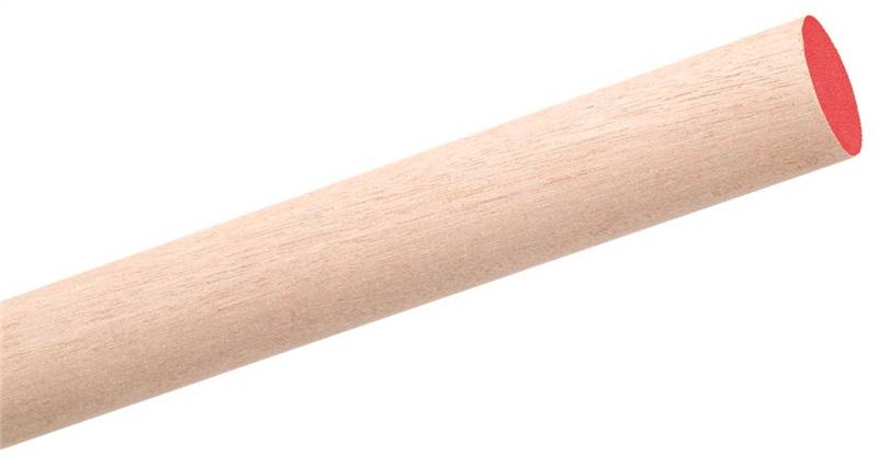 WADDELL Waddell 6605UB Dowel Rod, 5/16 in Dia, 36 in L, Birchwood AUTOMOTIVE WADDELL