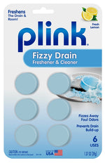 PLINK Plink PDF12T Drain Freshener and Cleaner, 1.37 oz, Tablet, Fresh Lemon APPLIANCES & ELECTRONICS PLINK