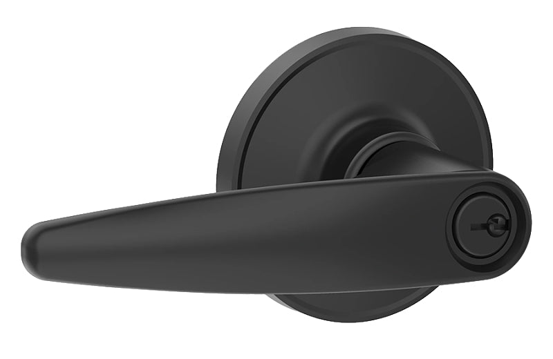 DEXTER BY SCHLAGE Schlage J Series J54 DOV 622 Entry Lever, Mechanical Lock, Matte Black, Metal, Residential, 7/8 in Housing Dia, 1/BX HARDWARE & FARM SUPPLIES DEXTER BY SCHLAGE