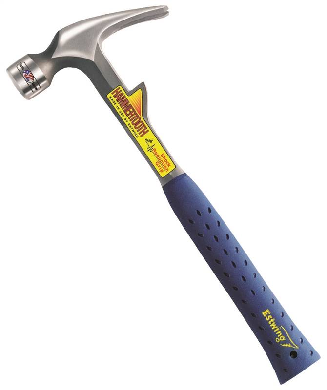 ESTWING MFG Estwing E6-22TM Estwing Hammer Tooth, 22 oz Head, Rip, Claw, Milled Head, Steel Head, 13-3/4 in OAL TOOLS ESTWING MFG
