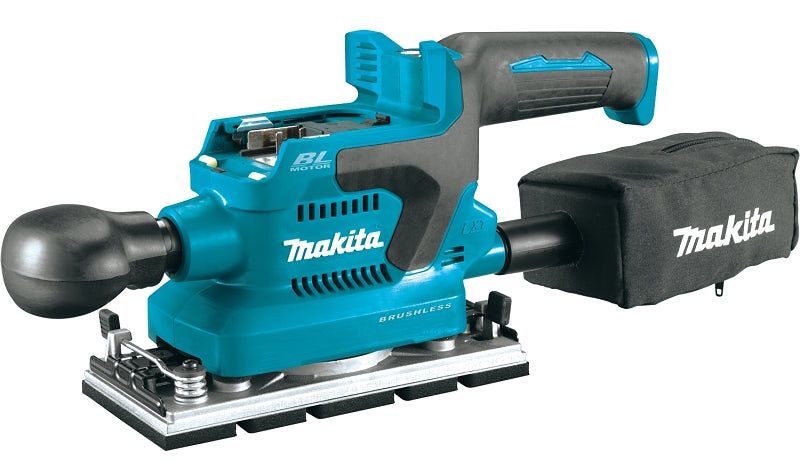 MAKITA Makita LXT Series XOB03Z Brushless Finishing Sander, Tool Only, 18 V, 1/3 Sheet TOOLS MAKITA